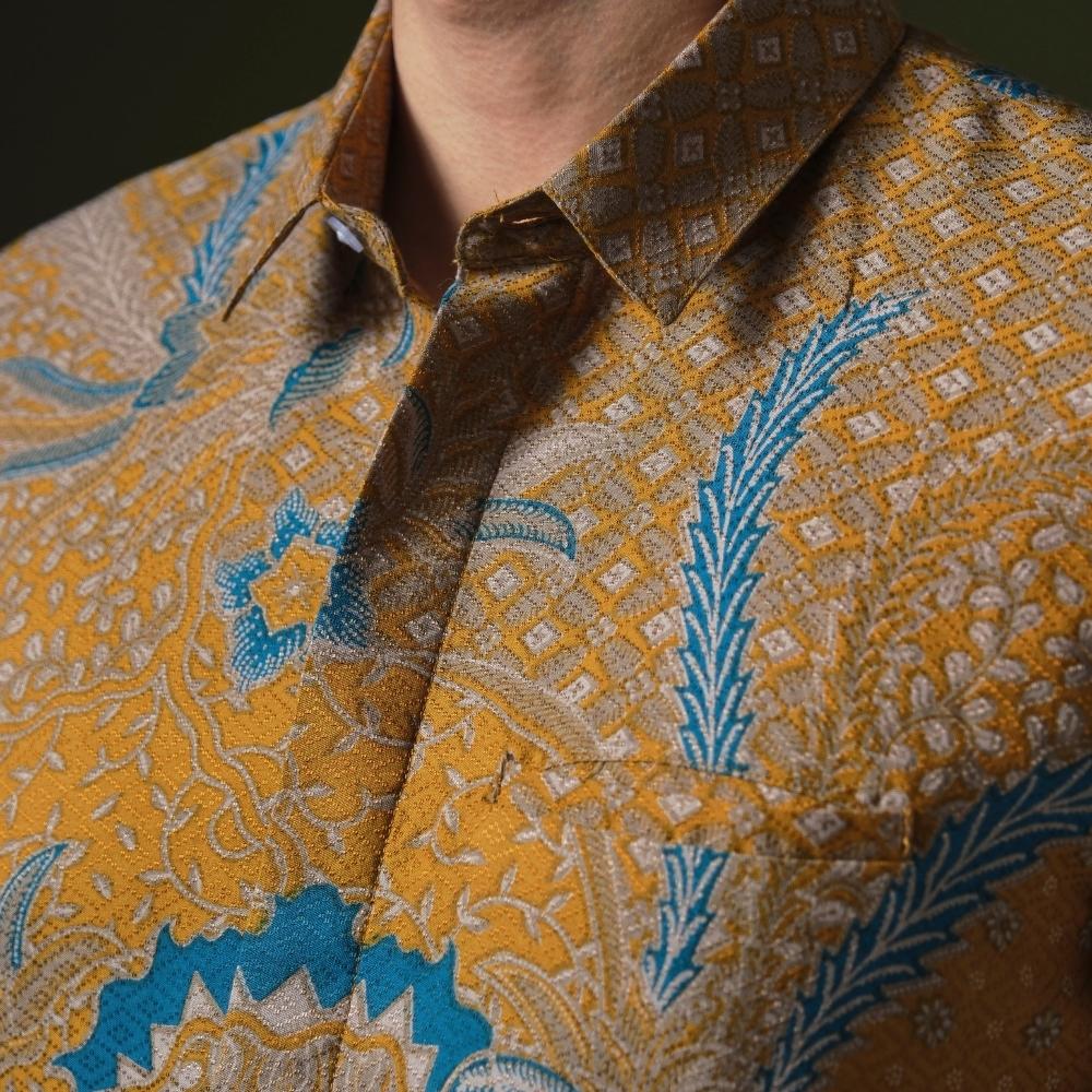 Kanarang - Mandalas Kemeja Batik Pria Premium Lengan Panjang