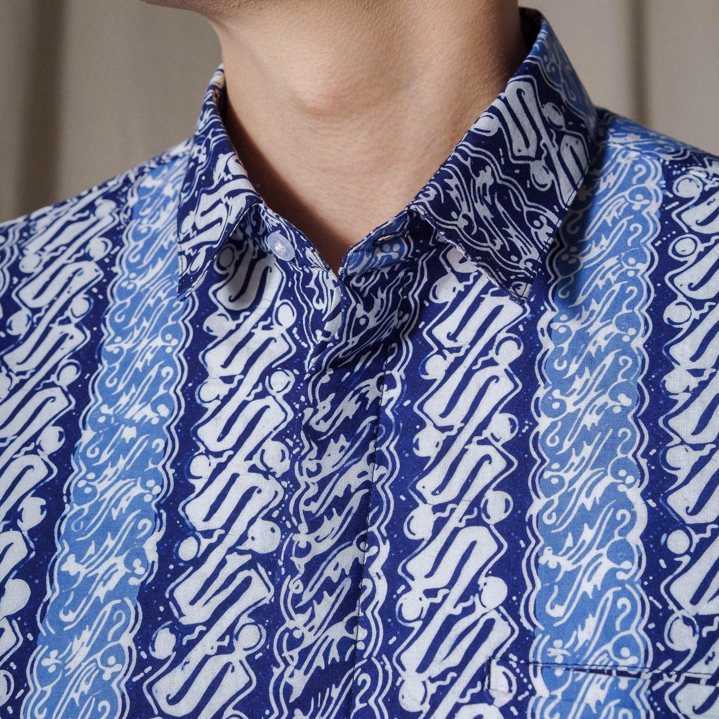 Melayu - Mandalas Kemeja Batik Pria Premium Lengan Pendek