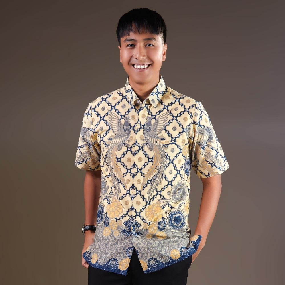 Kunavie - Mandalas Premium Men's Short Sleeve Batik Shirt