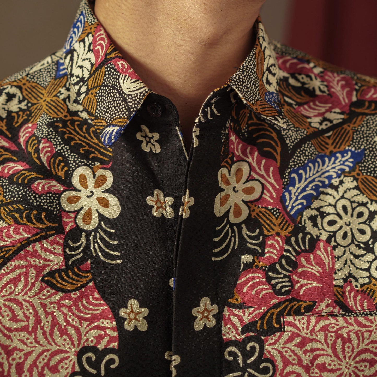 Bladen - Mandalas Premium Men's Long Sleeve Batik Shirt