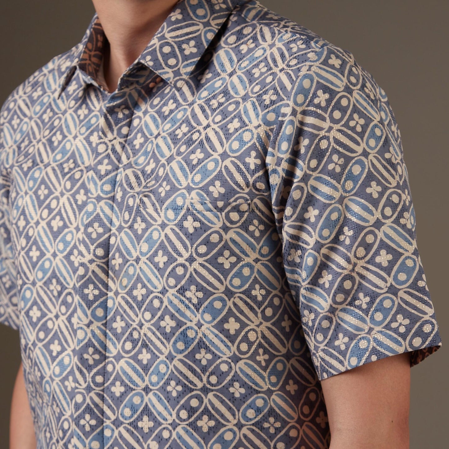 Kabunga - Mandalas Kemeja Batik Pria Premium Lengan Pendek