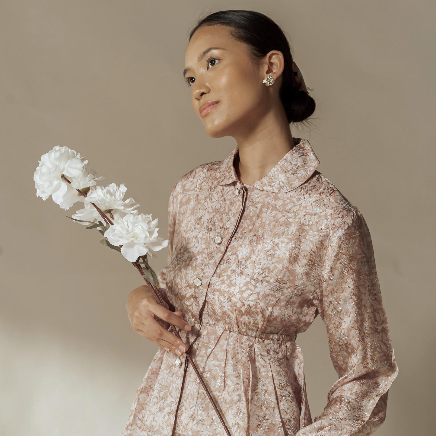 Karima Long Sleeve - Mandalas Modern Outerwear Women's Babydoll Top