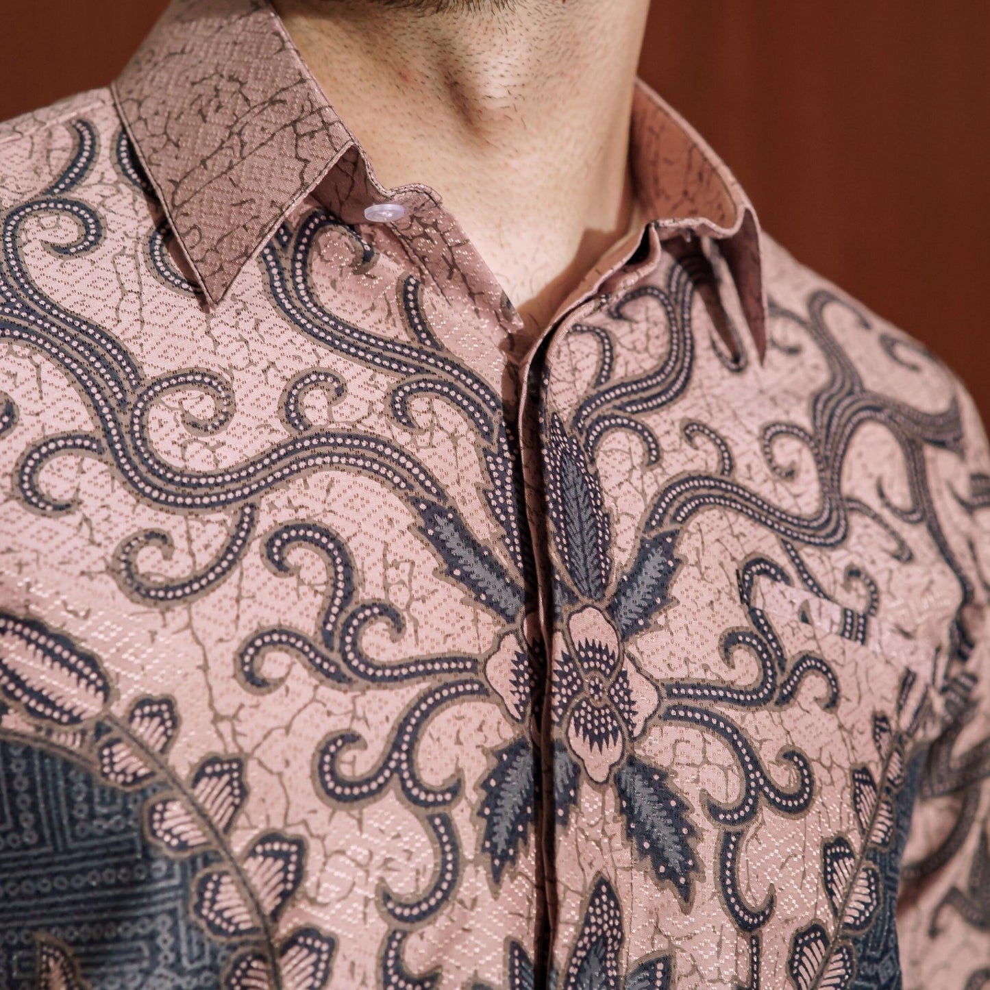 Nucean - Mandalas Kemeja Batik Pria Premium Lengan Panjang