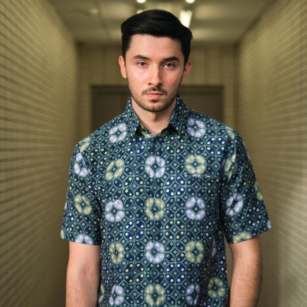 Kawujo - Mandalas Kemeja Batik Pria Premium Lengan Pendek