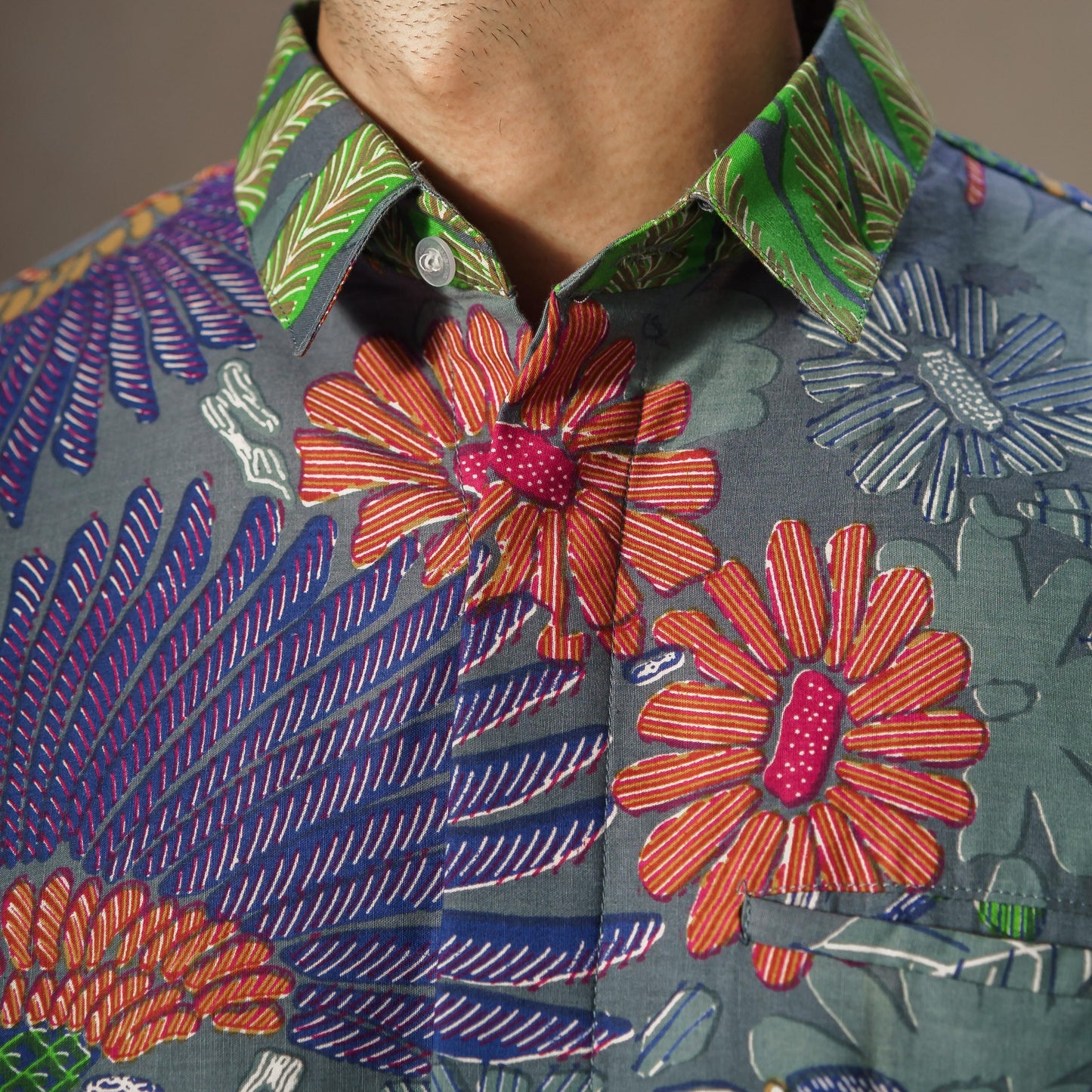 Rangsil - Mandalas Kemeja Batik Pria Premium Lengan Pendek