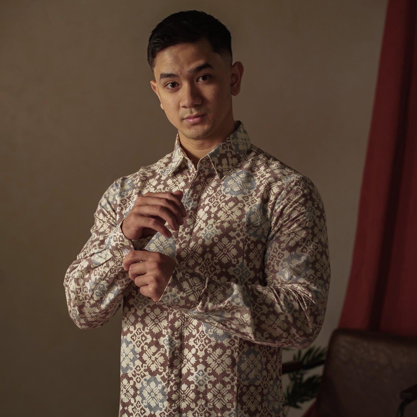 Jazer - Mandalas Kemeja Batik Pria Premium Lengan Panjang
