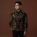Garana - Mandalas Kemeja Batik Pria Premium Lengan Panjang - Mandalas