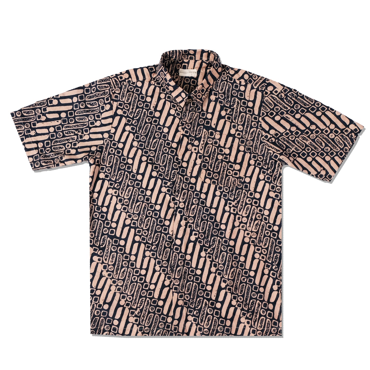 Bonadan - Mandalas Premium Men's Short Sleeve Batik Shirt