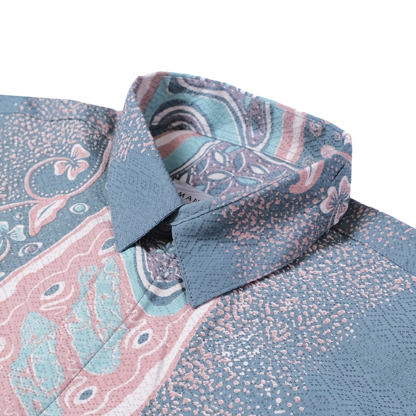Bengaru - Mandalas Premium Men's Long Sleeve Batik Shirt