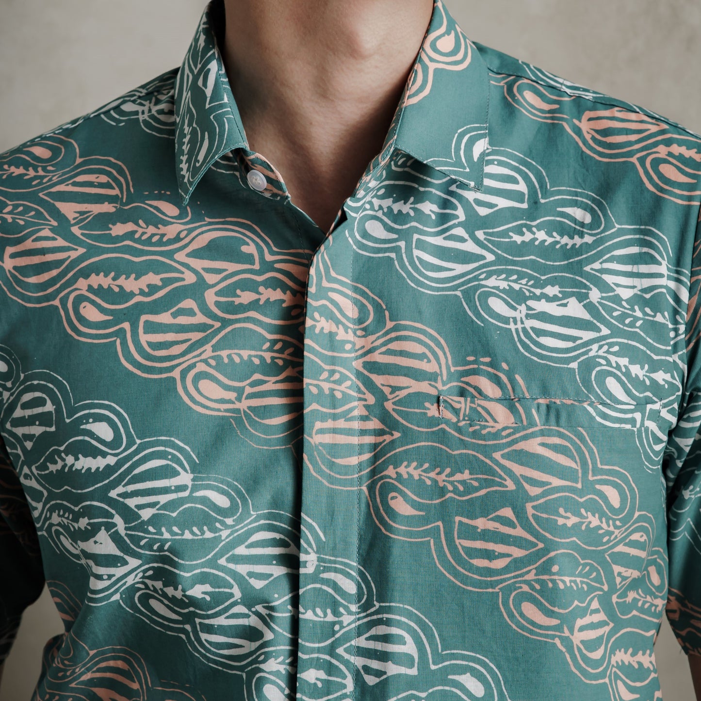 Ambak - Mandalas Premium Men's Short Sleeve Batik Shirt