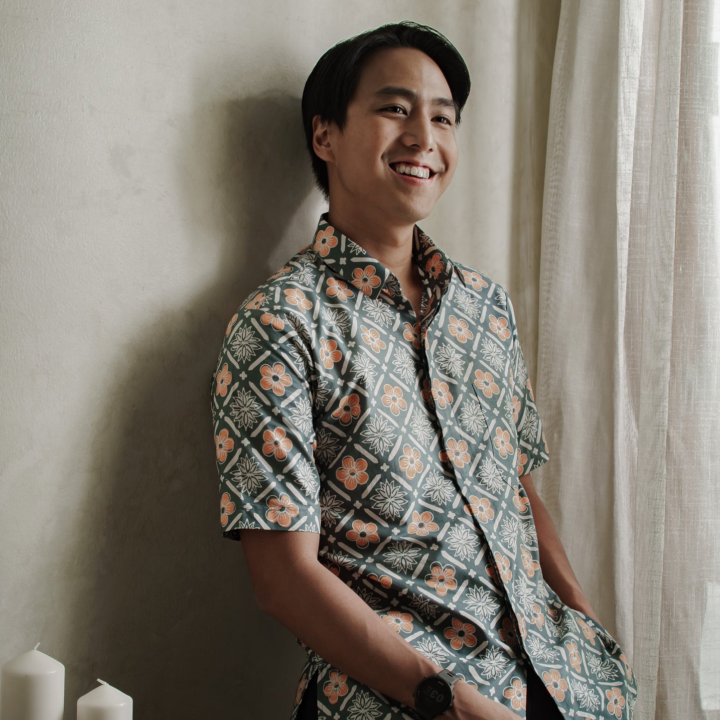 Makar - Mandalas Kemeja Batik Pria Premium Lengan Pendek