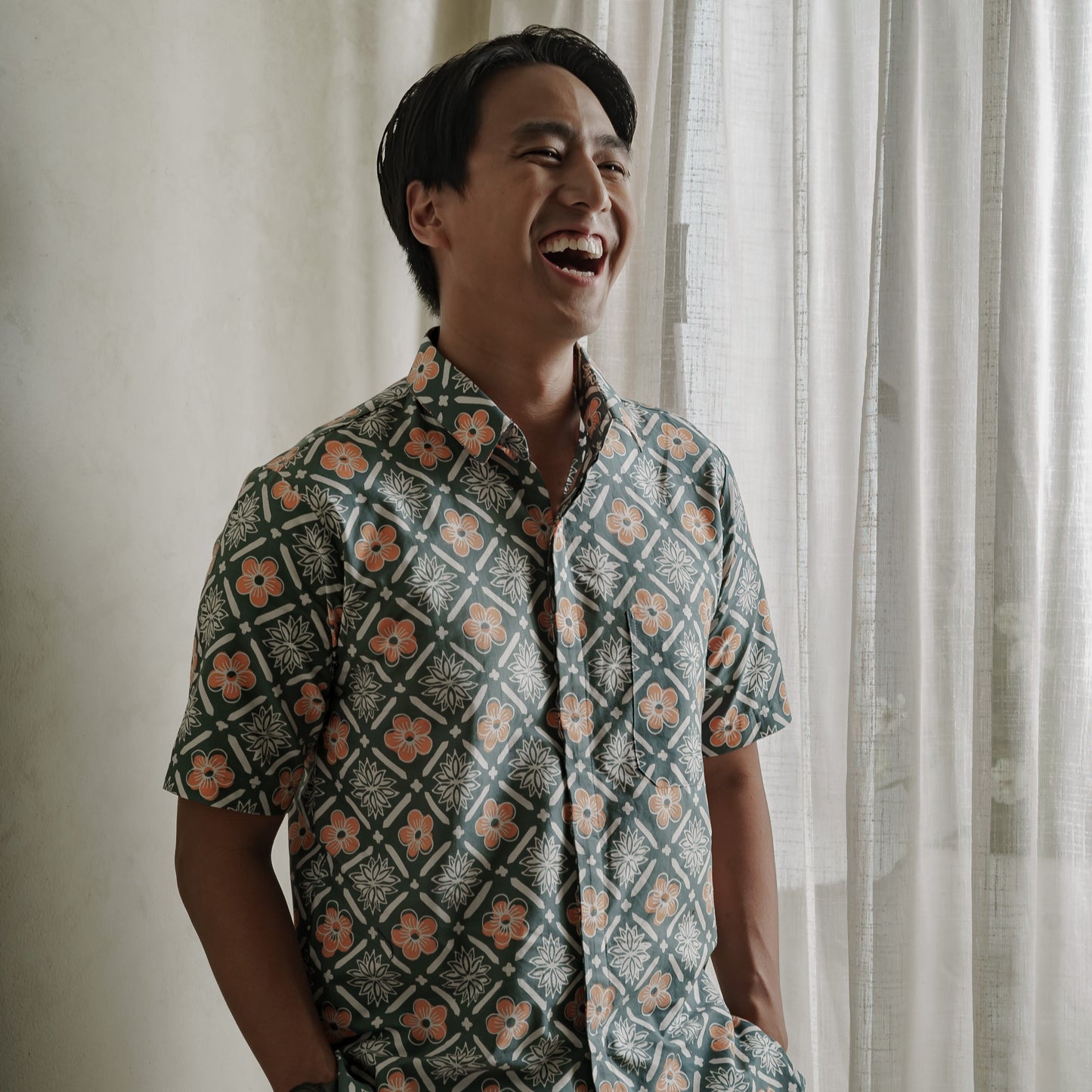 Makar - Mandalas Kemeja Batik Pria Premium Lengan Pendek