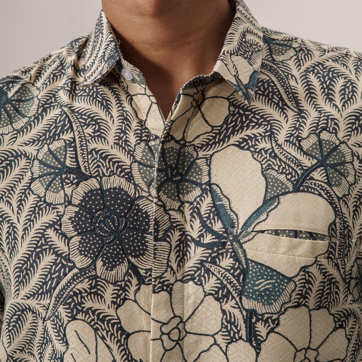 Timano - Mandalas Premium Men's Short Sleeve Batik Shirt