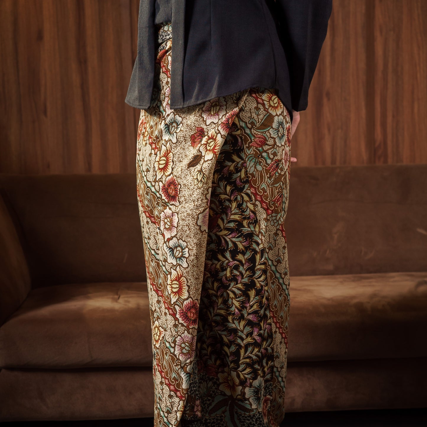 Rasuna - Mandalas Premium Women's Batik Wrap Skirt