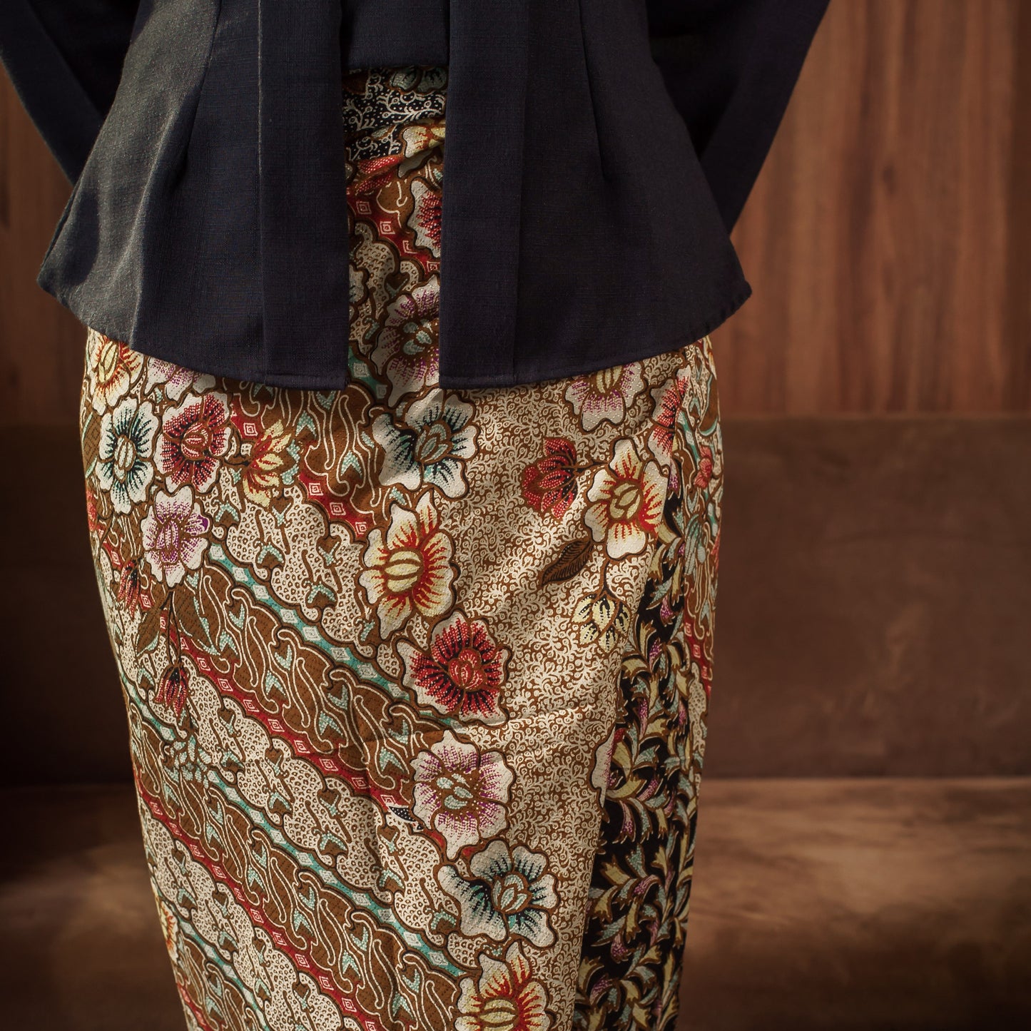 Rasuna - Mandalas Premium Women's Batik Wrap Skirt
