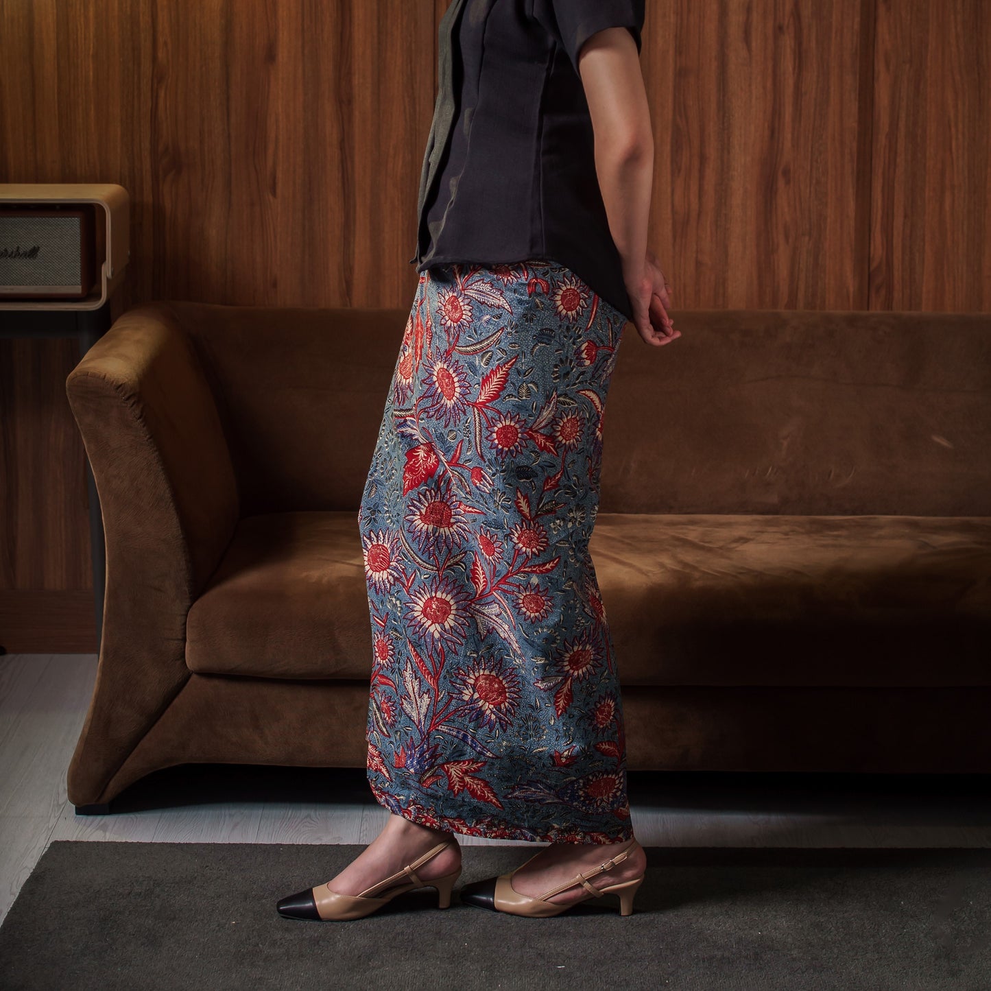 Gita - Mandalas Premium Women's Batik Wrap Skirt