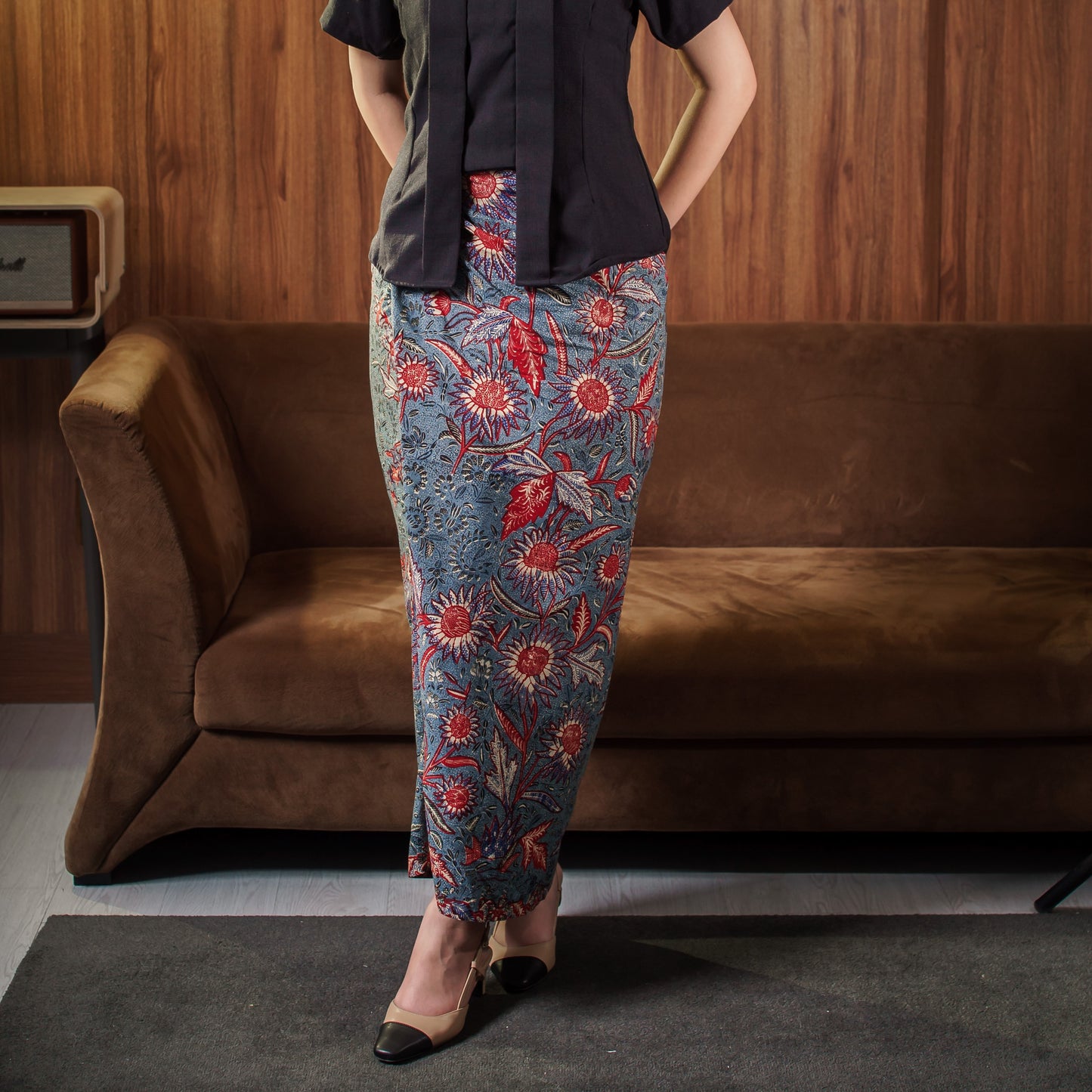Gita - Mandalas Premium Women's Batik Wrap Skirt