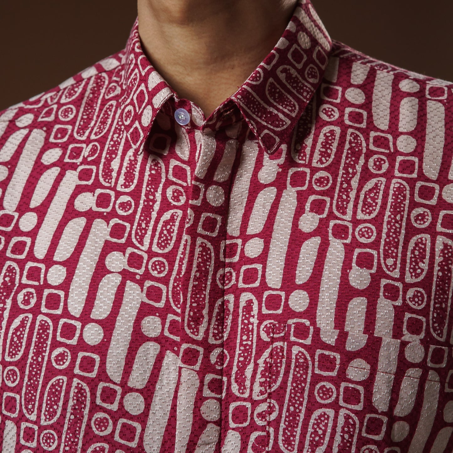 Bonaka - Mandalas Premium Men's Short Sleeve Batik Shirt