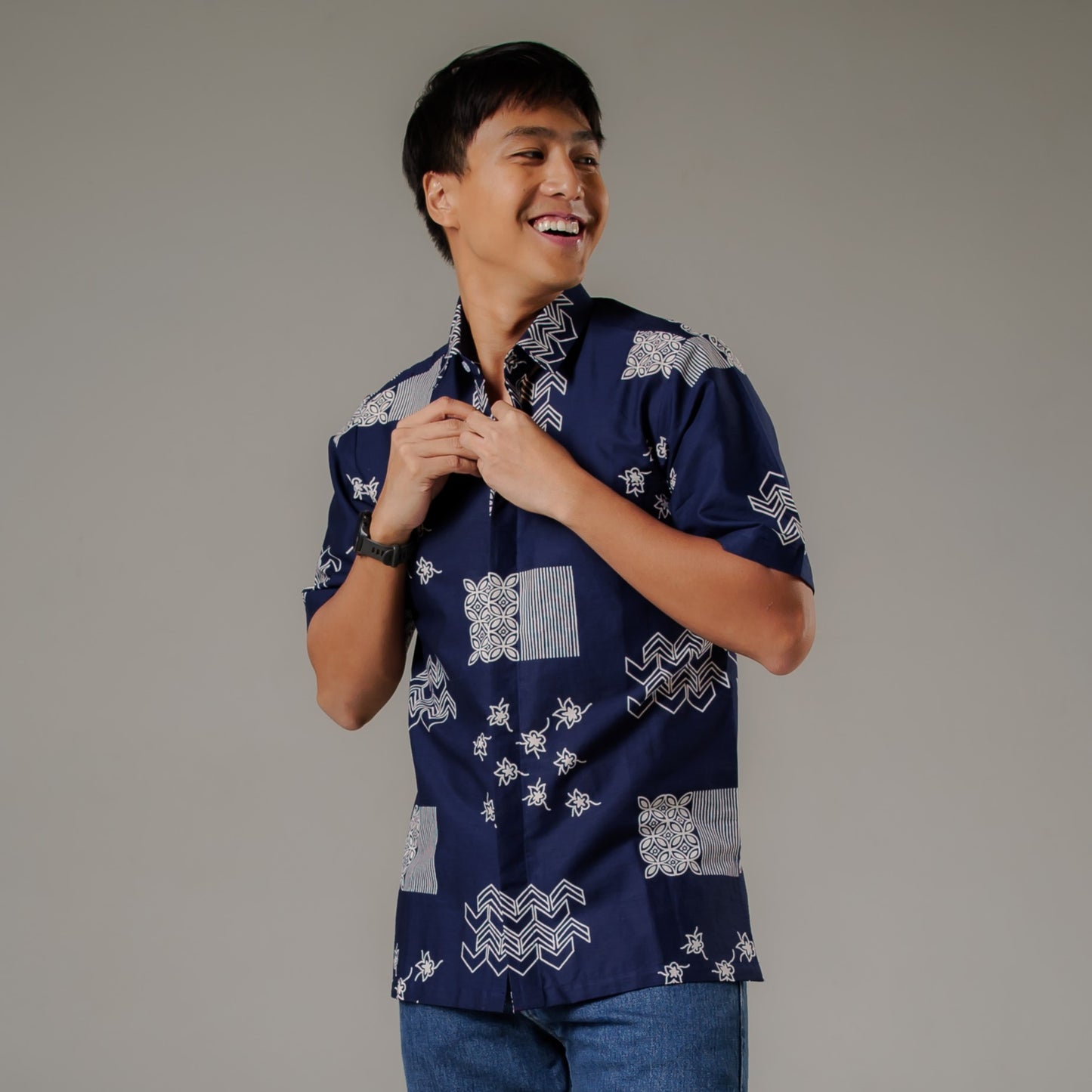 Carak - Mandalas Kemeja Batik Pria Premium Lengan Pendek