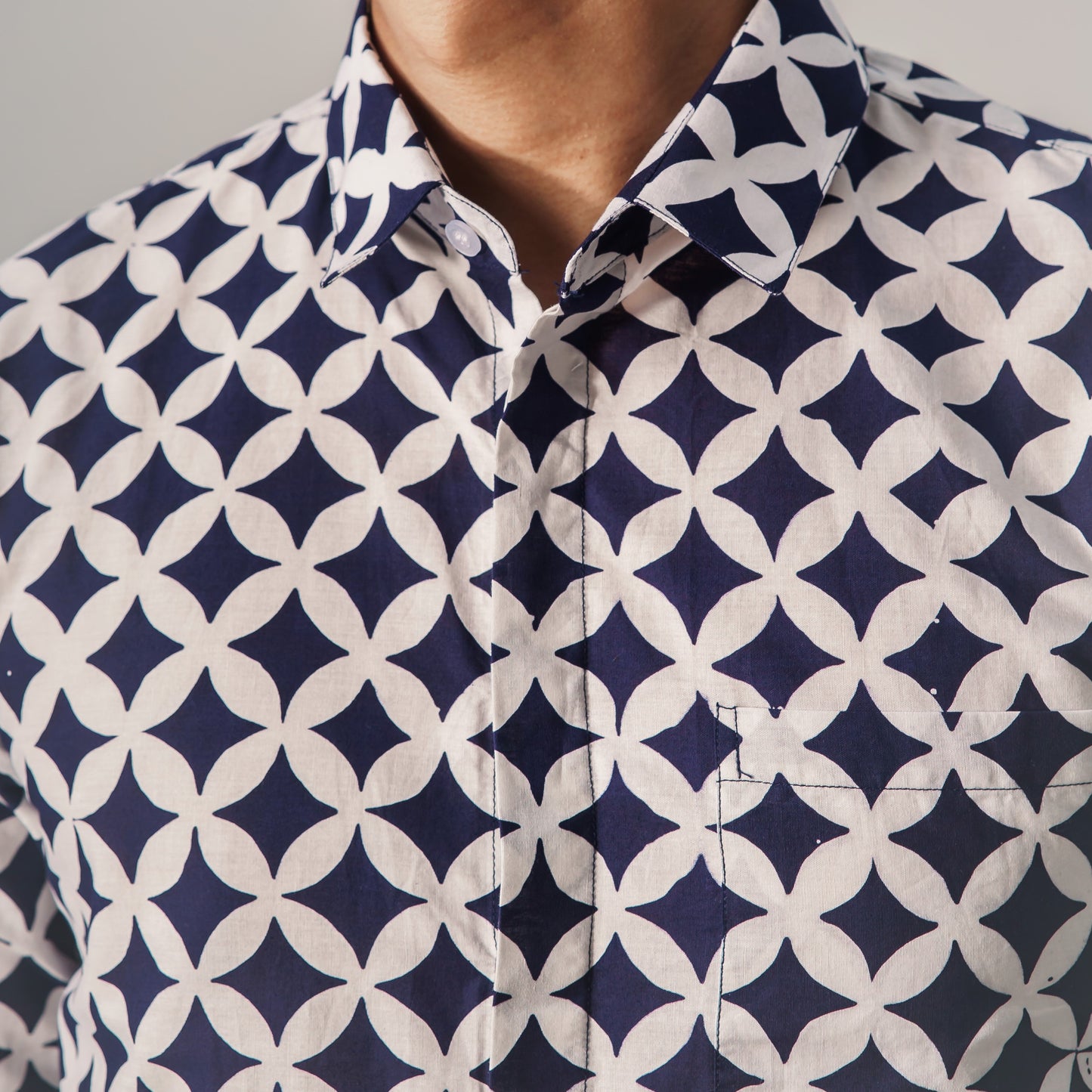 Rolidian - Mandalas Premium Men's Short Sleeve Batik Shirt