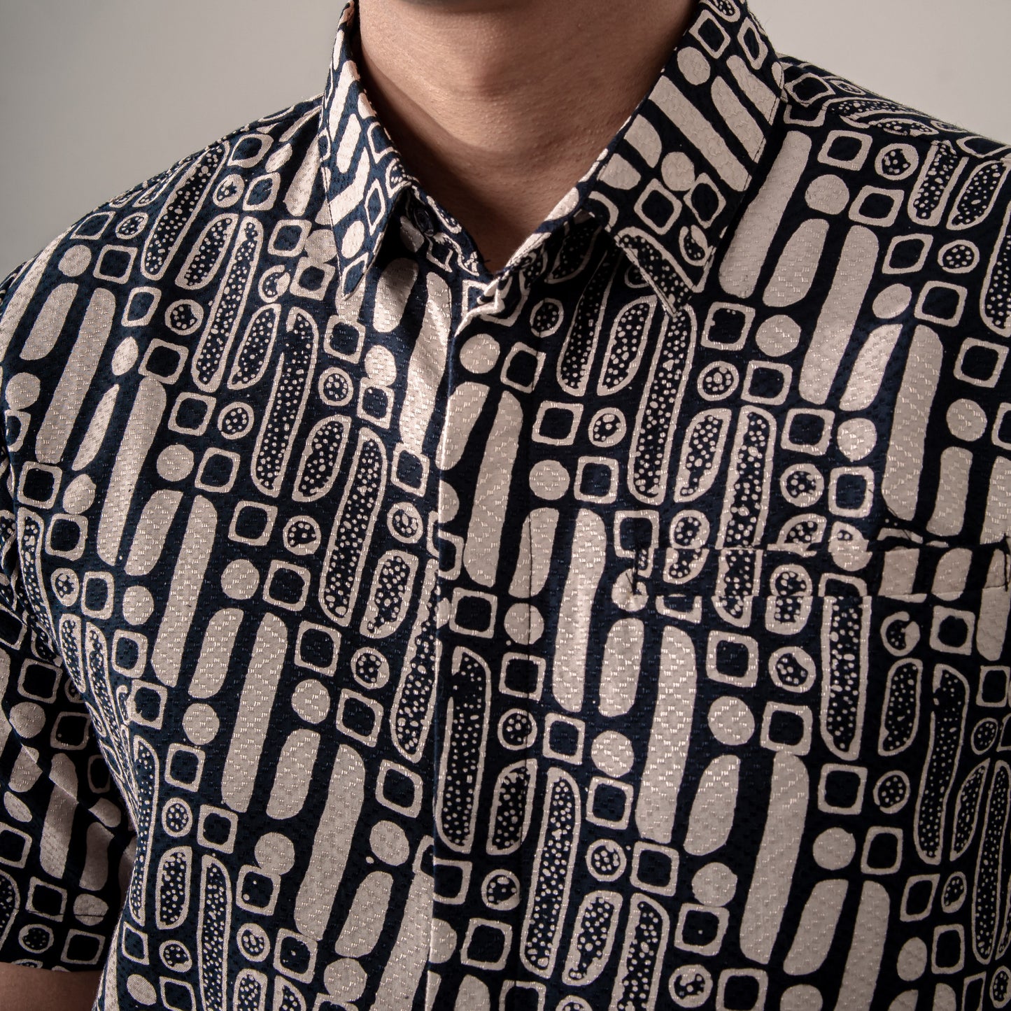Bonadan - Mandalas Premium Men's Short Sleeve Batik Shirt