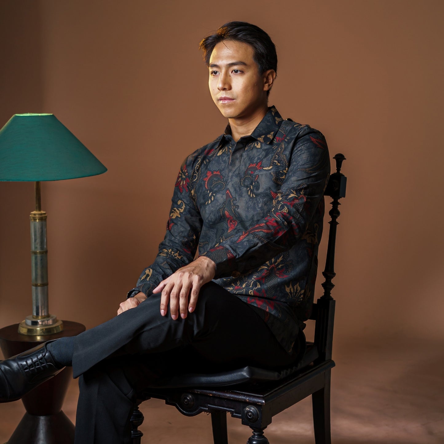 Rubi - Mandalas Kemeja Batik Pria Premium Lengan Panjang