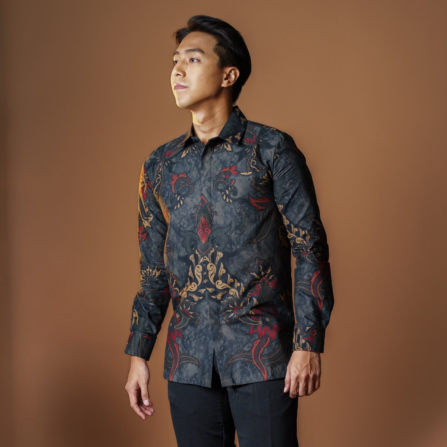 Rubi - Mandalas Kemeja Batik Pria Premium Lengan Panjang