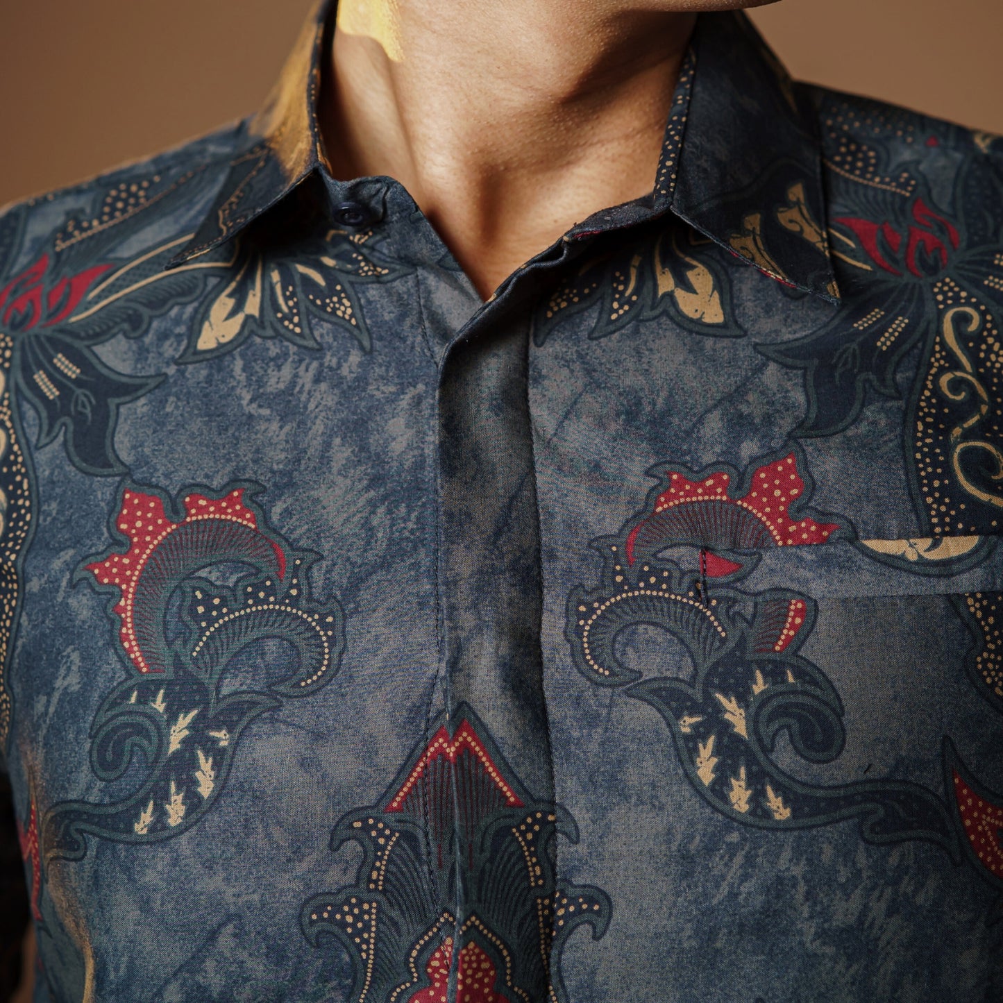 Rubi - Mandalas Kemeja Batik Pria Premium Lengan Panjang