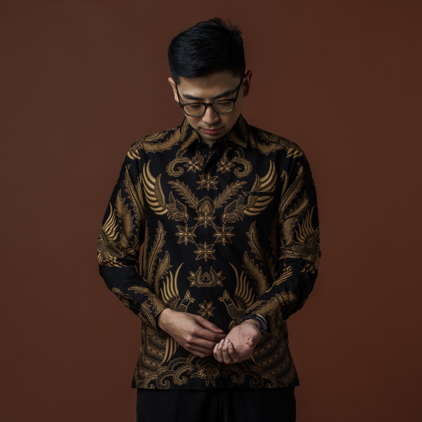 Garana - Mandalas Kemeja Batik Pria Premium Lengan Panjang