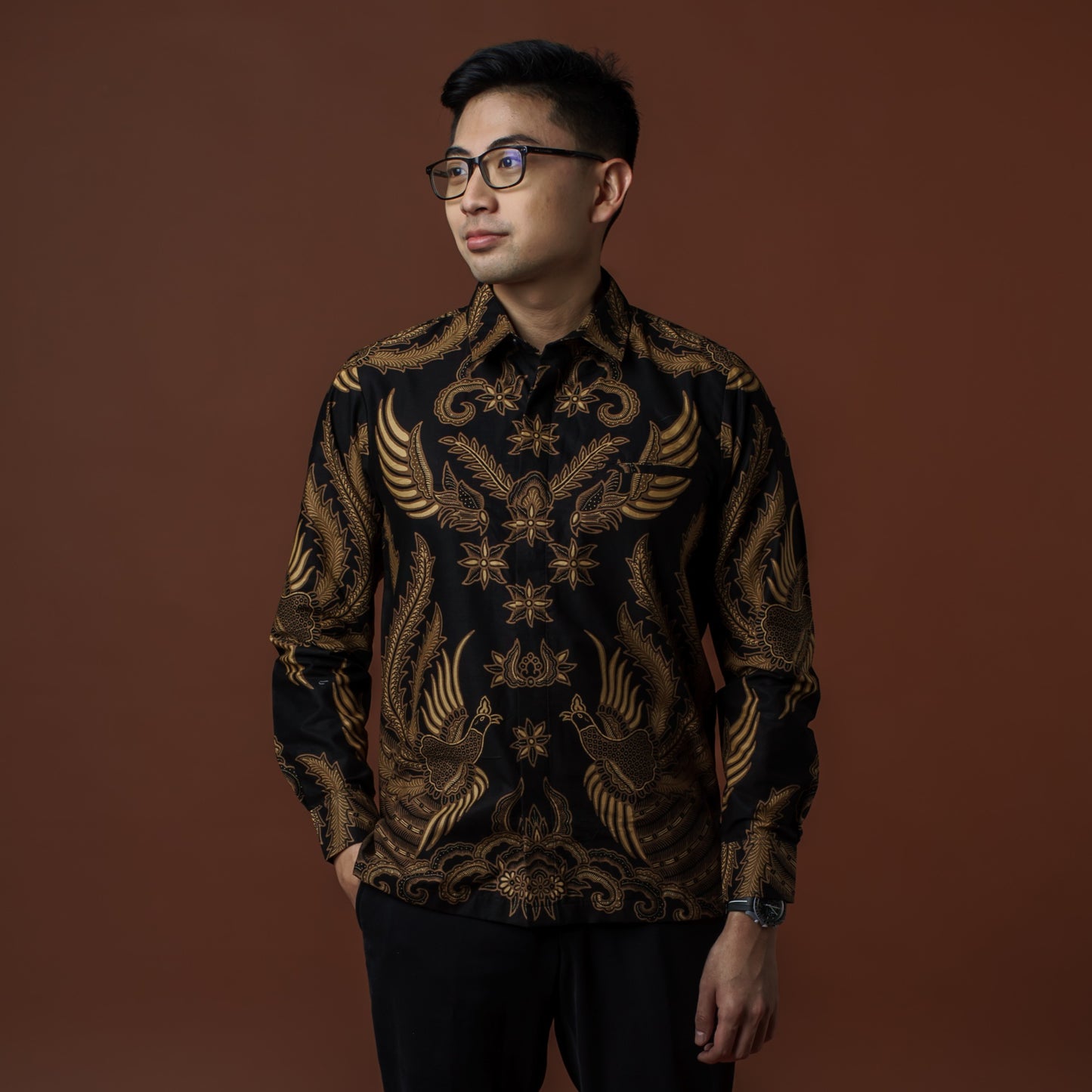 Garana - Mandalas Kemeja Batik Pria Premium Lengan Panjang