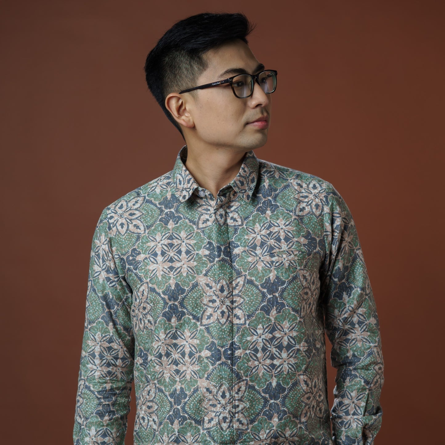 Meralda - Mandalas Kemeja Batik Pria Premium Lengan Panjang