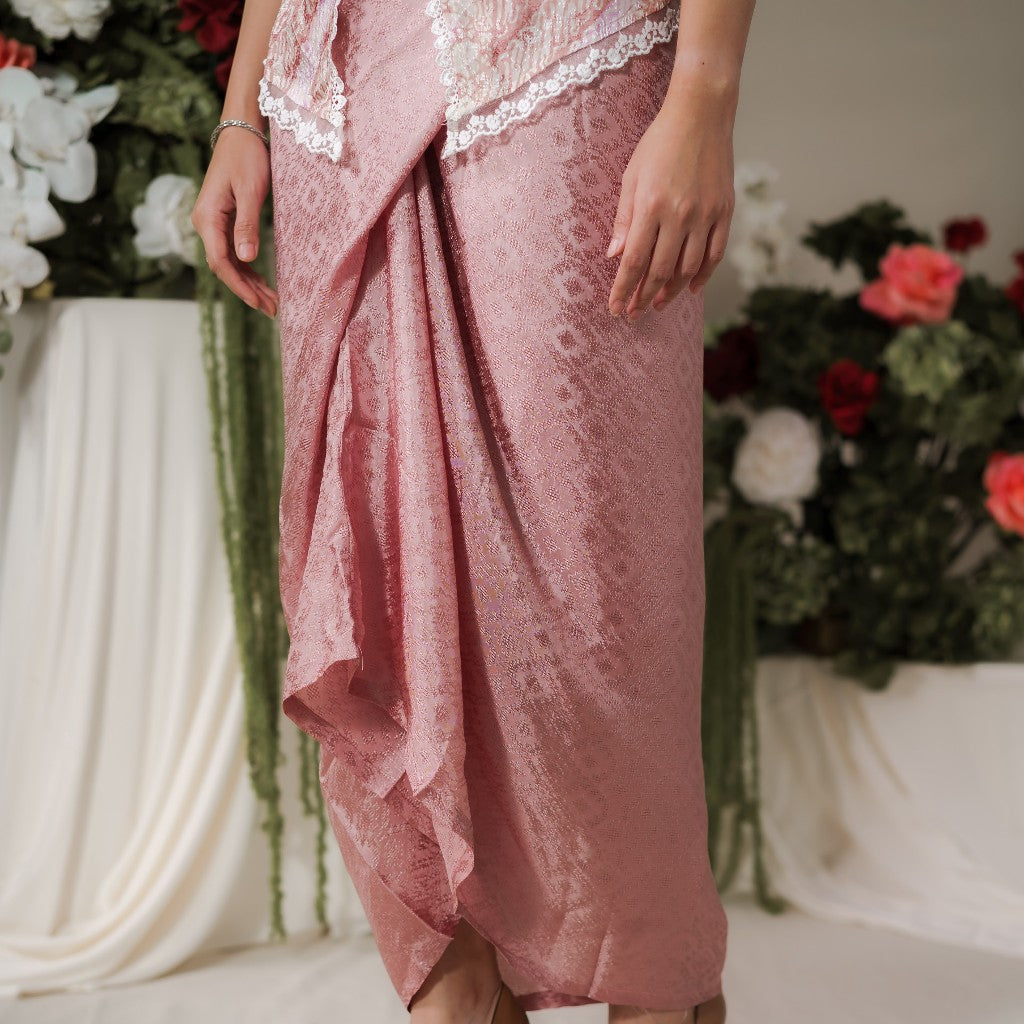 Dalilah - Mandalas Women's Premium Viscose Textured Wrap Skirt