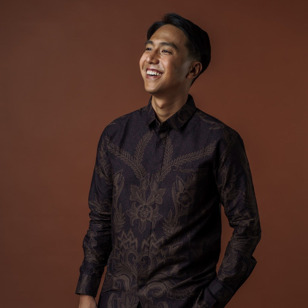 Bayang - Mandalas Kemeja Batik Pria Premium Lengan Panjang
