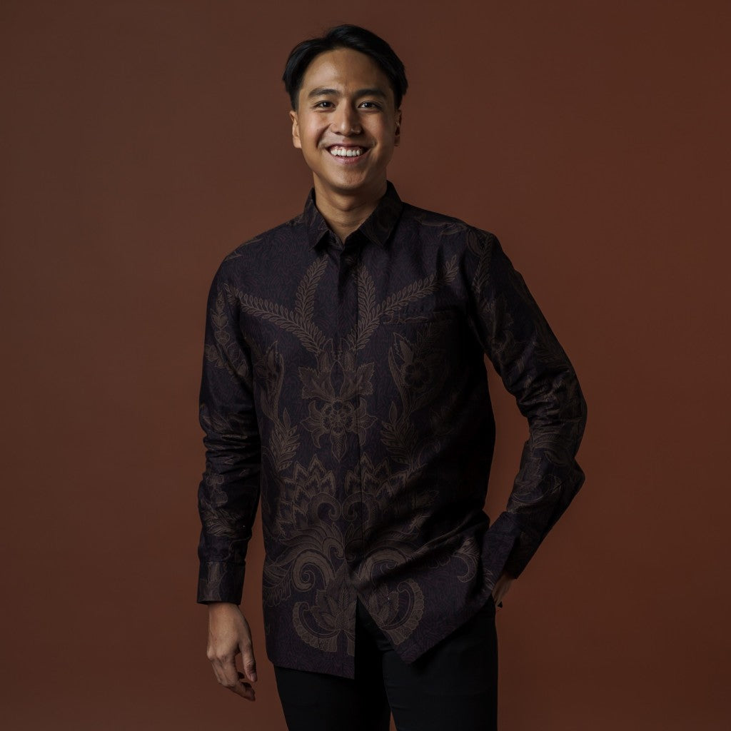 Bayang - Mandalas Kemeja Batik Pria Premium Lengan Panjang