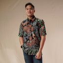 Rangga - Mandalas Kemeja Batik Pria Premium Lengan Pendek - Mandalas
