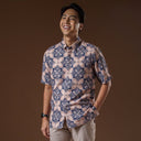 Terari - Mandalas Kemeja Batik Pria Premium Lengan Pendek - Mandalas
