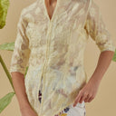 Thea Lengan Pendek - Mandalas Atasan Kebaya Wanita Outer Organza Bordir Modern - Mandalas