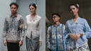 Elegant Sarimbit Choices for Wedding Receptions: Looking Coordinated as a Family - Mandalas