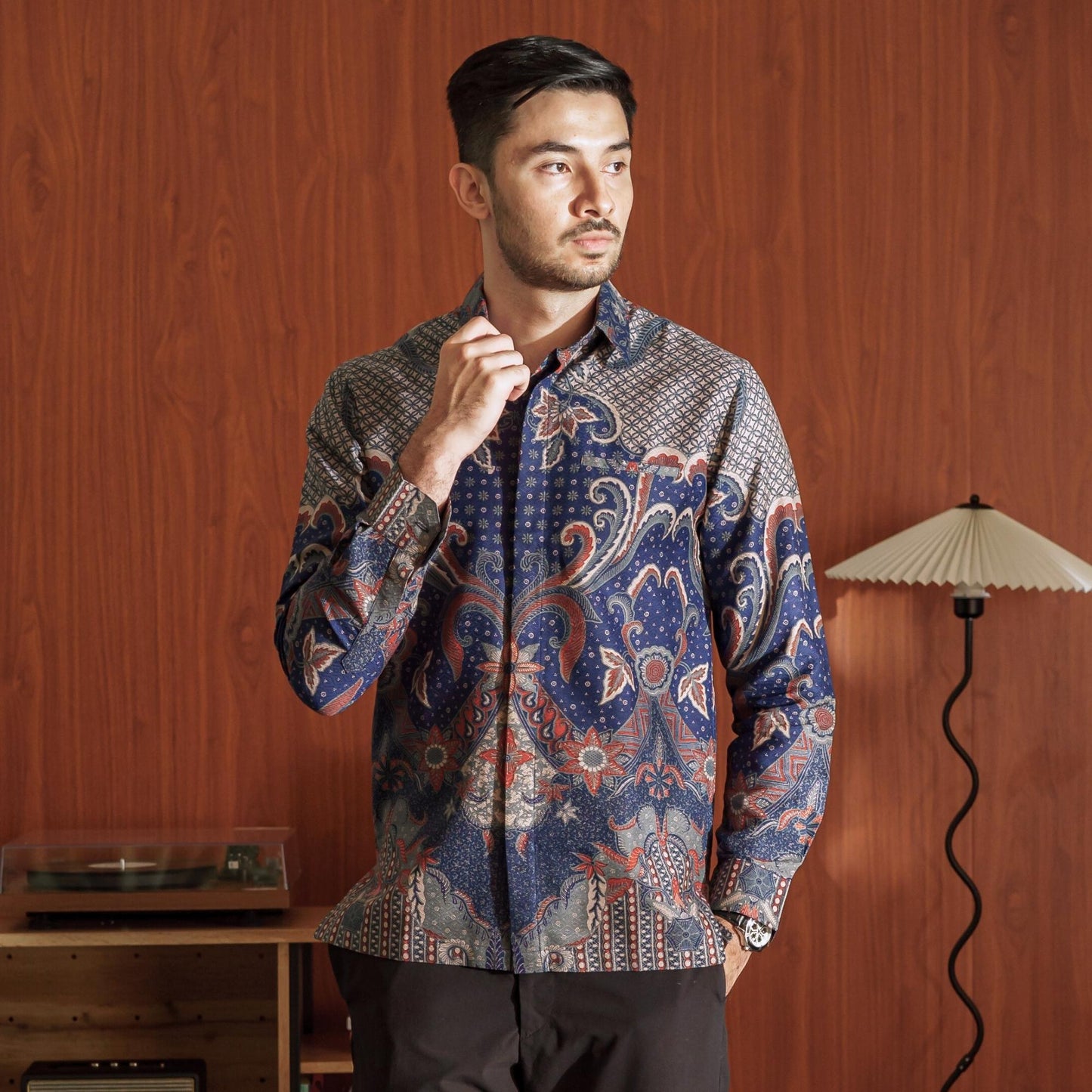 Dharma - Mandalas Kemeja Batik Pria Premium Lengan Panjang