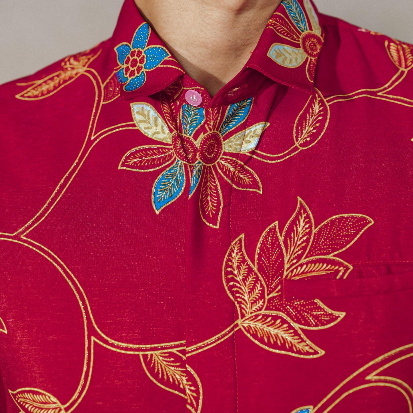 Sekari - Mandalas Kemeja Batik Pria Premium Lengan Pendek