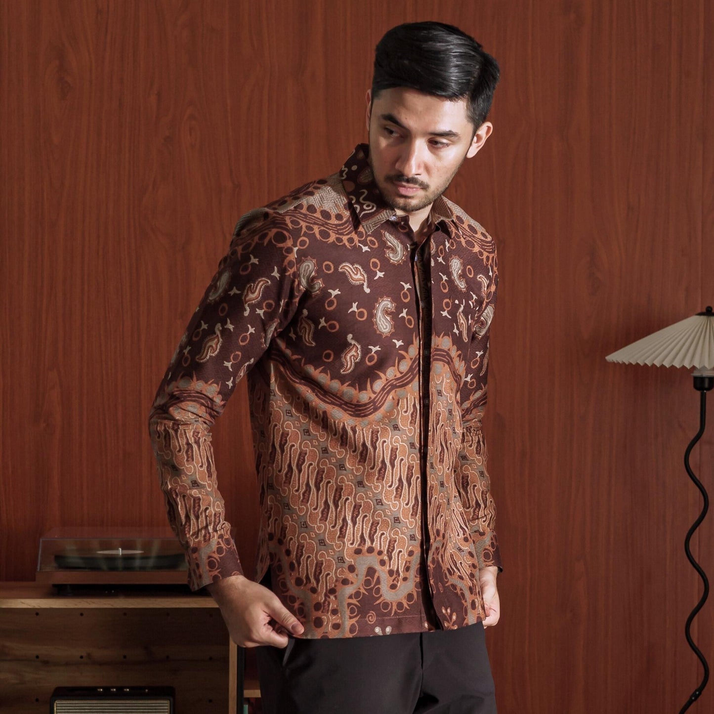 Ramadi - Mandalas Kemeja Batik Pria Premium Lengan Panjang