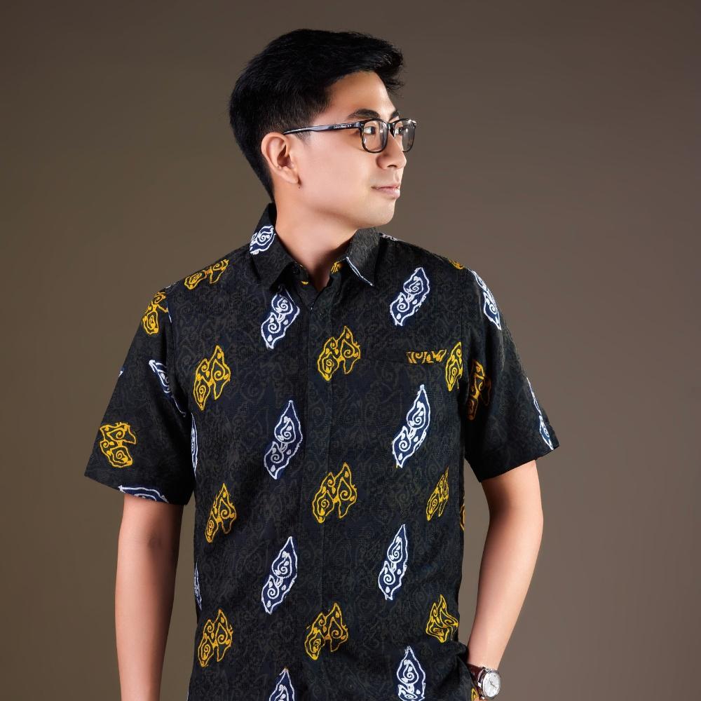 Mendari - Mandalas Kemeja Batik Pria Premium Lengan Pendek