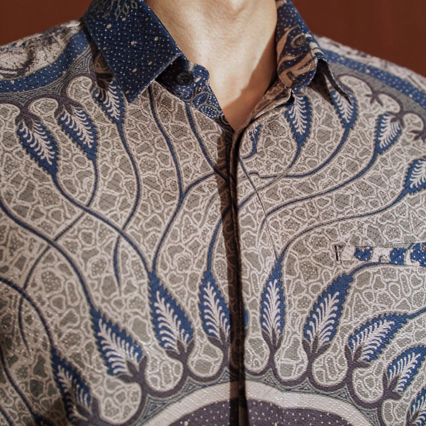 Marnavi - Mandalas Kemeja Batik Pria Premium Lengan Panjang