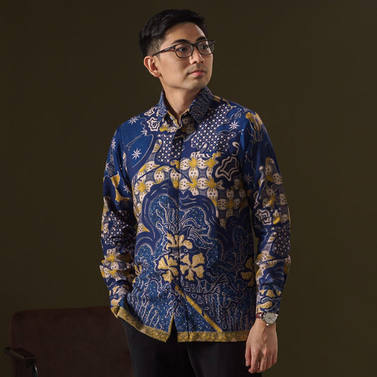 Semilir - Mandalas Kemeja Batik Pria Premium Lengan Panjang