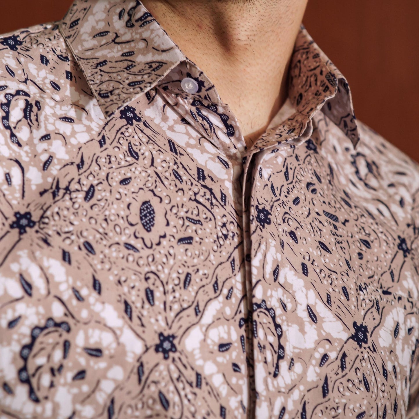 Purnasil - Mandalas Kemeja Batik Pria Premium Lengan Panjang