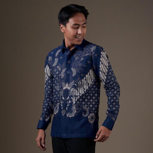 Tamavi - Mandalas Kemeja Batik Pria Premium Lengan Panjang