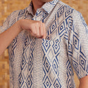 Tenuvi - Mandalas Kemeja Batik Pria Premium Lengan Pendek
