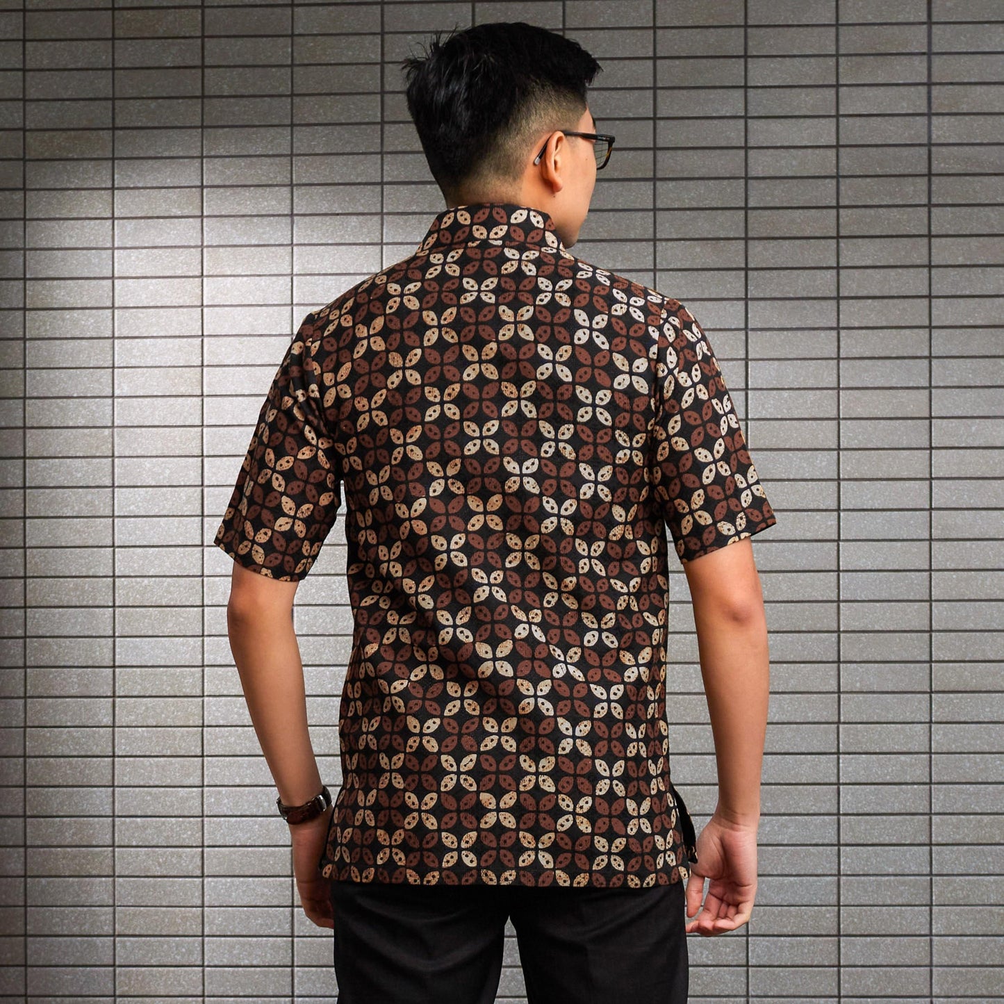 Kujang - Mandalas Kemeja Batik Pria Premium Lengan Pendek
