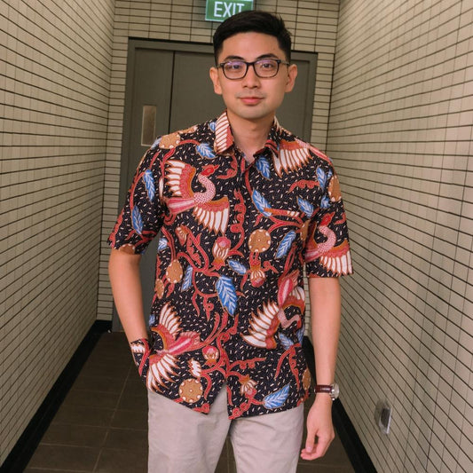 Ranau - Mandalas Kemeja Batik Pria Premium Lengan Pendek
