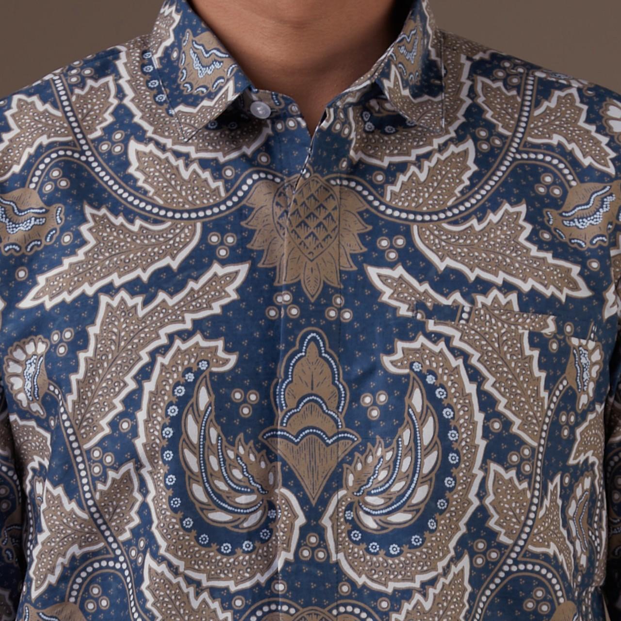 Wuranas - Mandalas Kemeja Batik Pria Premium Lengan Pendek